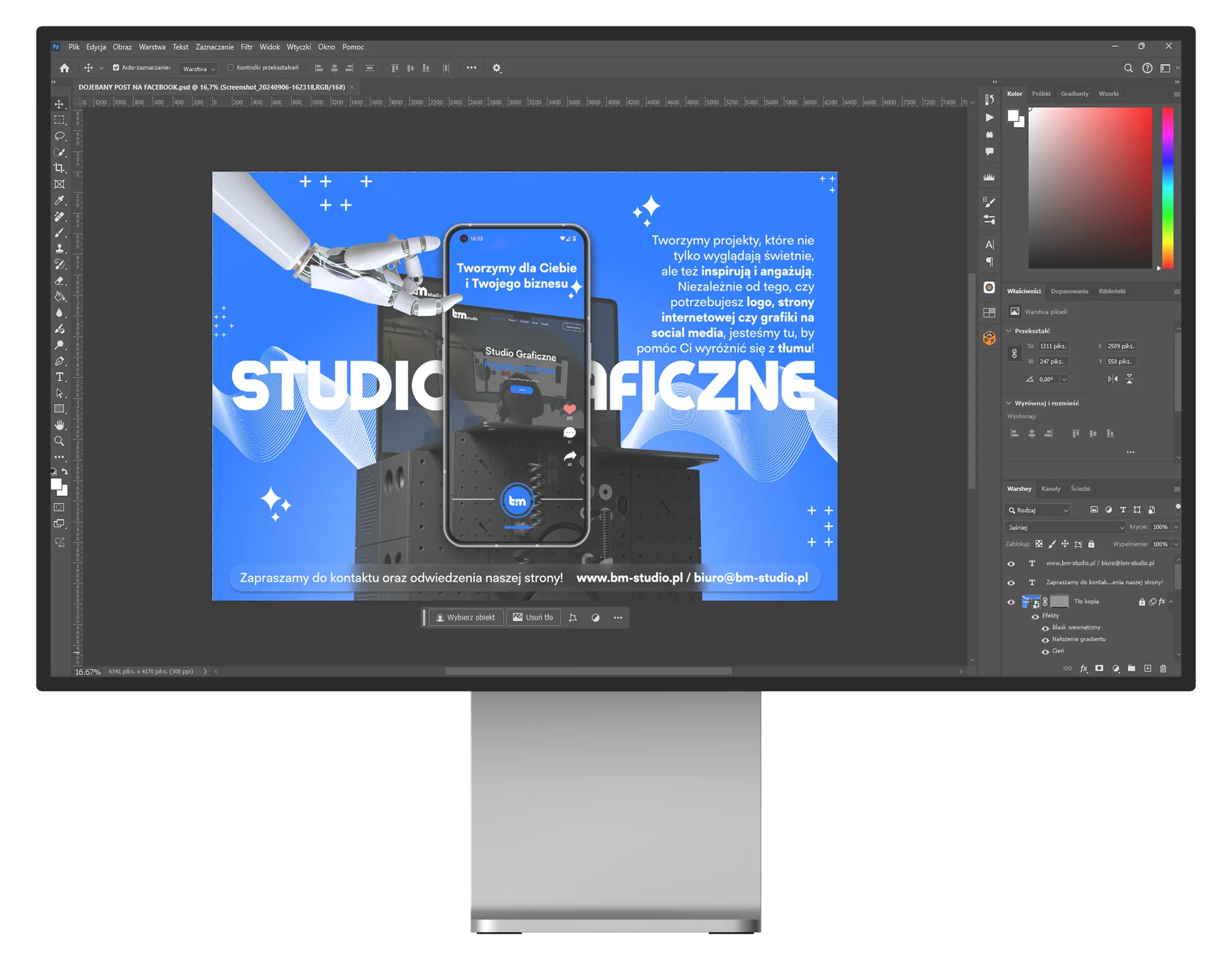 Studio Graficzne Tarnów | projekty graficzne, strony oraz sklepy www